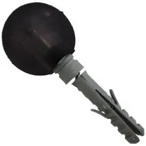 BATEDOR PARA PORTA CONJUNTO COMPLETO PRETO SFOR