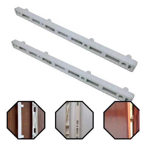 Corrediça De Plástica 25CM Com Pino